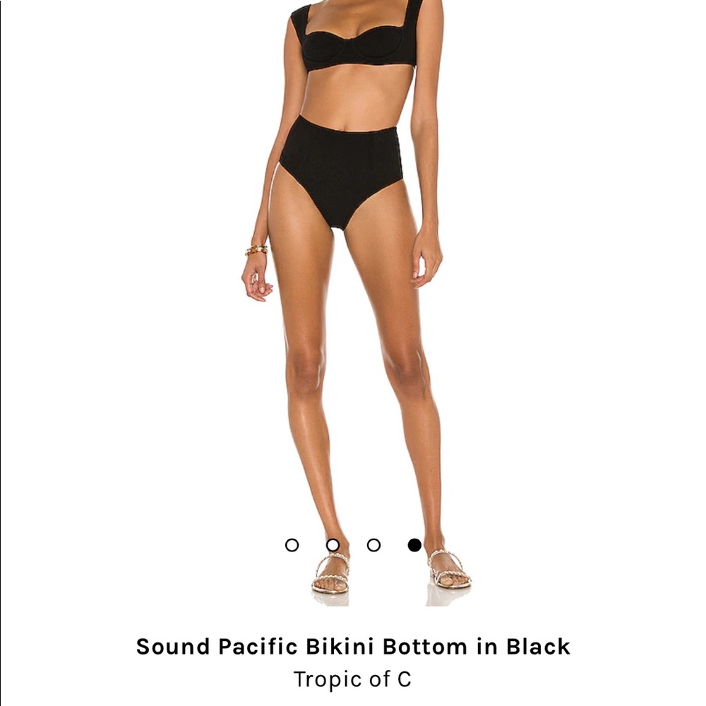 Tropic of C highwasted bikini bottoms NWT